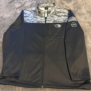 Oregon State Beavers Gray and Digital Camo Jacket